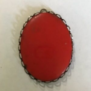 Coral necklace pendant